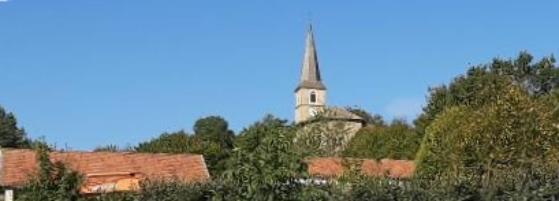 Le village de Duffort et son clocher